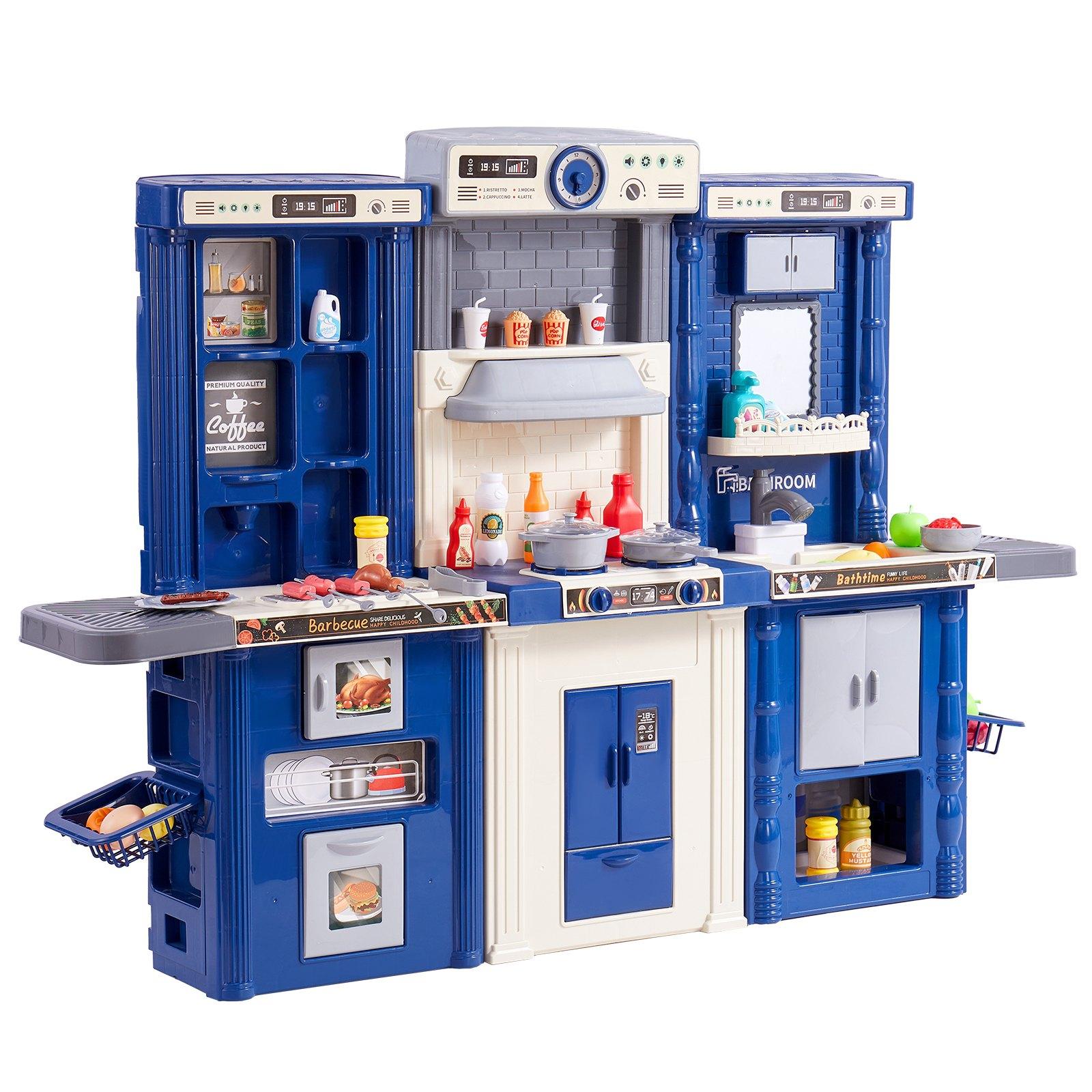 VEVOR Kids Kitchen Playset, 3-in-1 Toddler