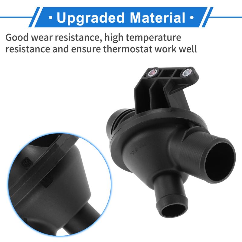 X Autohaux Engine Coolant Thermostat Housing Assembly for BMW 320i xDrive F30 2013-2018