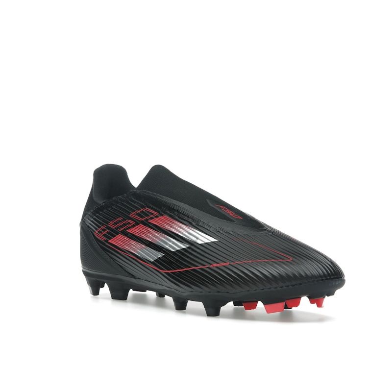 Adidas Adizero F50 League Laceless FG MG Stealth Victory Pack Unisex Sneakers Black Core-Black Iron-Metallic IE1242