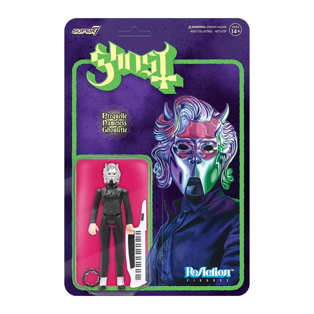 SUPER7 Ghost W3 Nameless Ghoul W1 Gret Prequel Reaction Figure