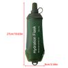 Foldable Sports Bottle Reusable Drink Pouch Concealable Drinking Pouch Drink Flasks Collapsible Water Bottle Water Bag