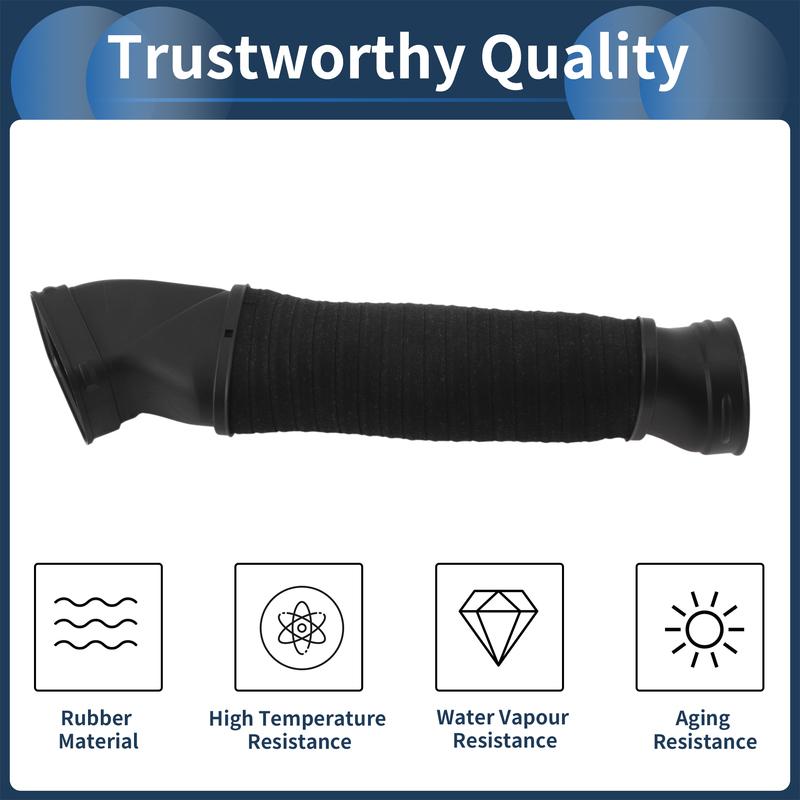 X Autohaux Engine Air Intake Hose for Mercedes Benz Air Cleaner Intake Hose No.2720903482