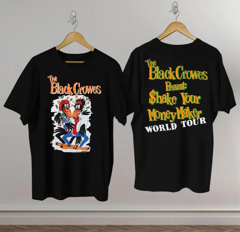 Vintage 1990 Black Crowes Shake Your Money Maker World Tour Shirt Copy S5XL Unisex T-Shirt XXXL
