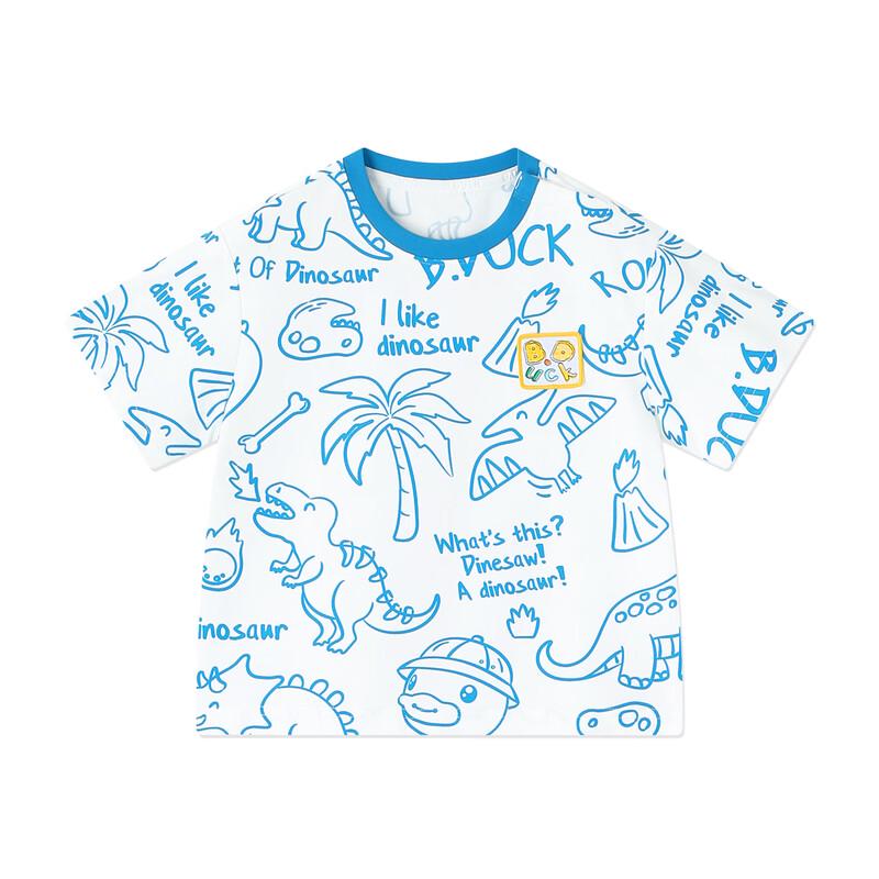 B.Duck Boys' Dinosaur Short Sleeve T-Shirt