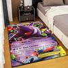 1PC Gengar Pokémon Cards Print Rug Carpet for Living Room Children Bedroom Mat Sofa Doormat Floor Rug Home Decor Anti Slip Mat