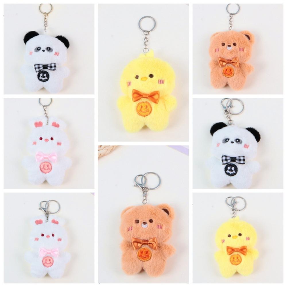 

Кролик Плюшевый брелок Медведь Медведь Плюшевый кулон Животный брелок Панда Плюшевый брелок для ключей Декор сумки