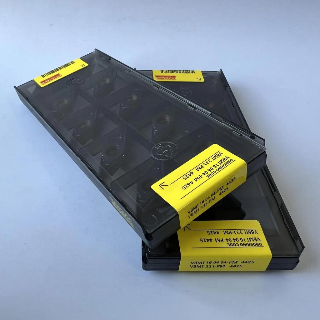 Original Sandvik / VBMT160404-PM 4425  / CNC Lathe Carbide Blade 10 PCS