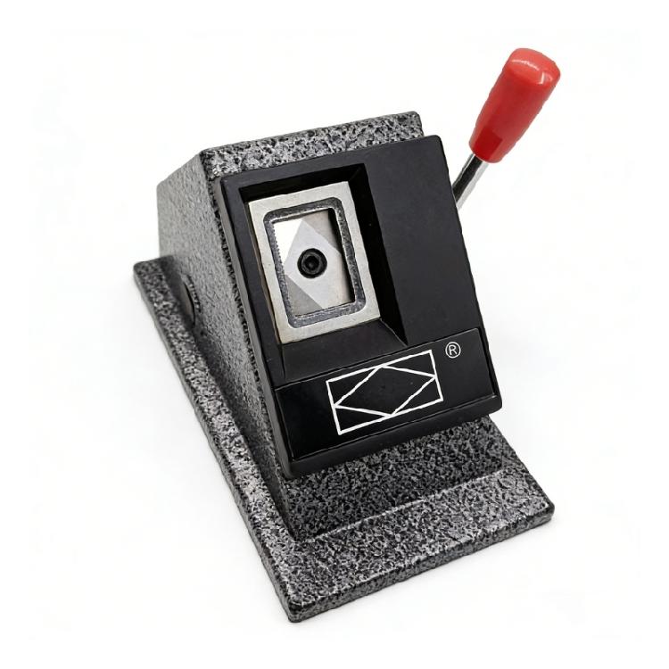 

Passports Photo Cutter Square Punch Die Cutter Table Top Passports Photo Cutter with Handle Manual Picture Punch Tool 1
