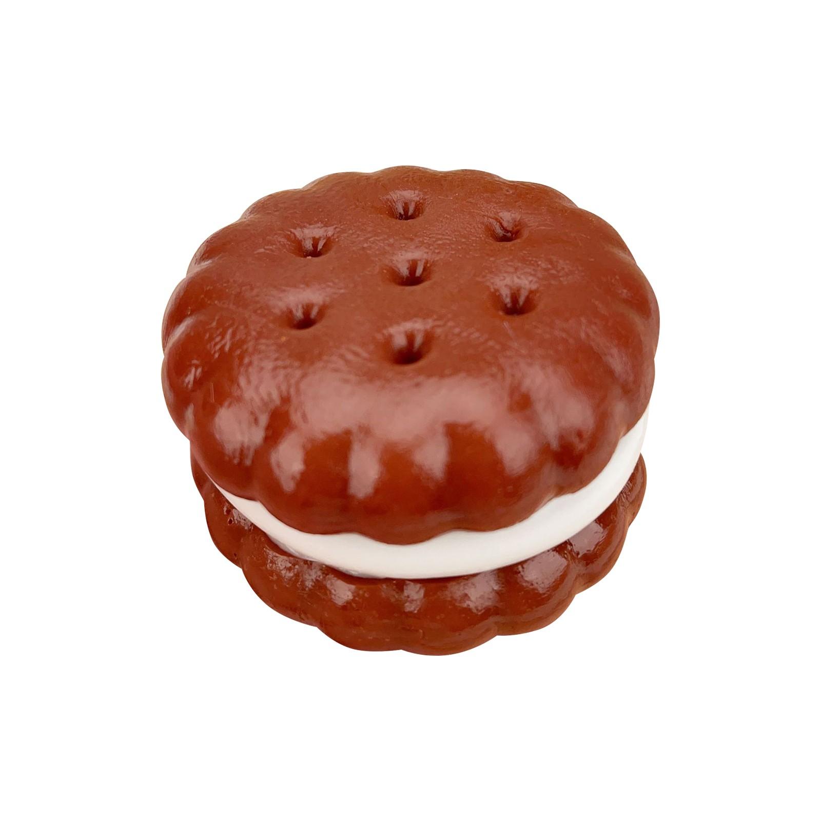 

Шоколадное печенье-сэндвич с водой, имитация силикона, забавная грязь, ощущение декомпрессии, игрушка, медленная коричневый