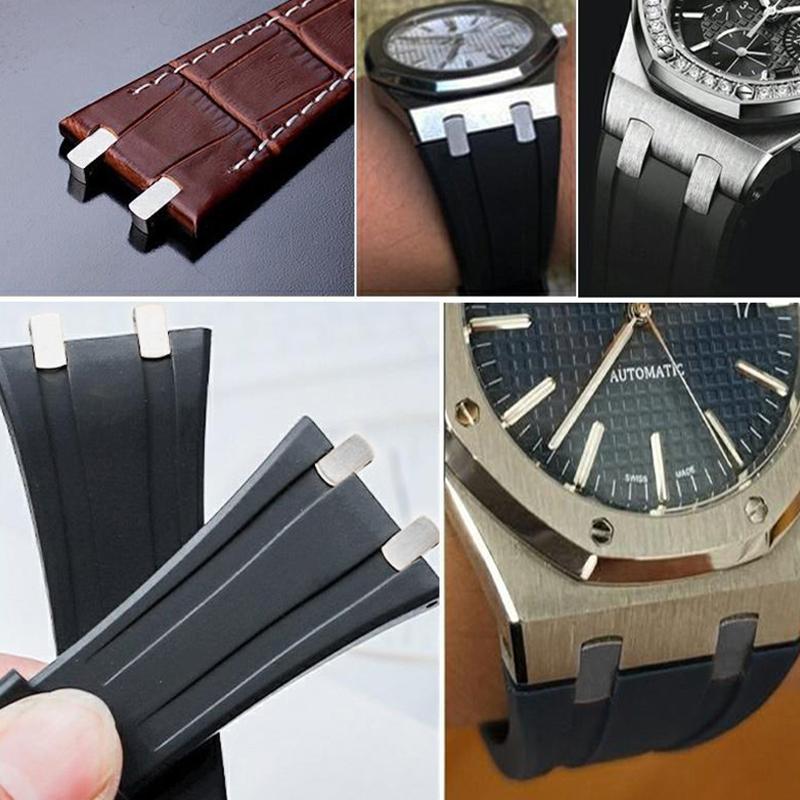3.5Mm 4.5Mm Watch Strap Headpiece Watchband Stainless Steel Accessories Strap Converter For Ap Royal Oak Offshore 15710 15720
