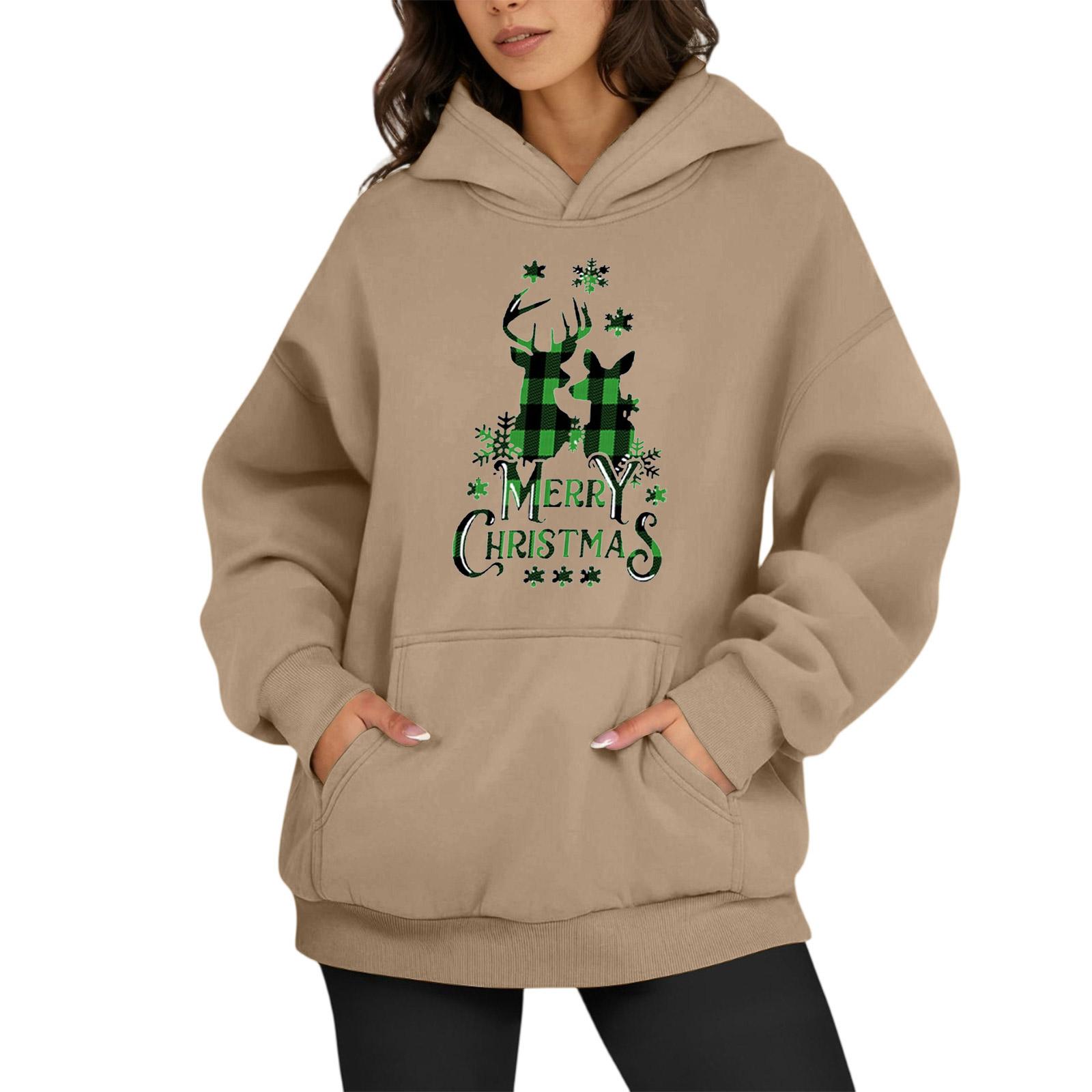 Women s Fashion Daily Versatile Casual Crewneck Sweatshirts Long Sleeve Printed Top Sweatshirts L