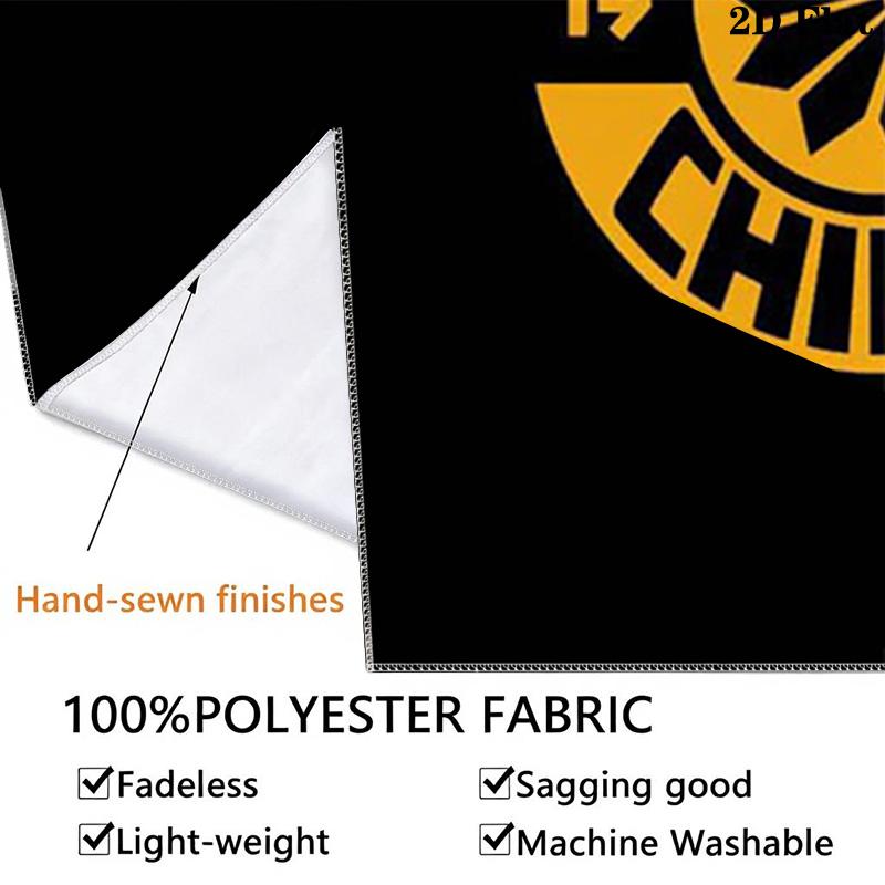 Kaizer Chiefs Wall Tapestry Aesthetic Wall Hanging Printed Fabric Blanket Decorative Tapestries for Bedroom Living Room Home Decor