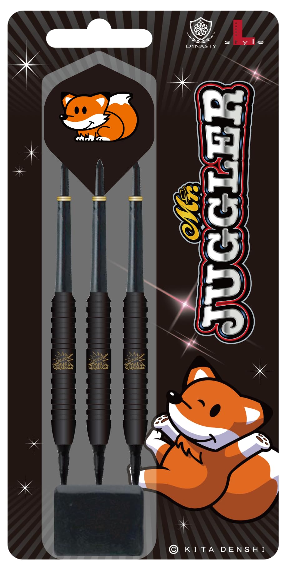 

JUGGLER Juggler Brass Darts Black Mr.