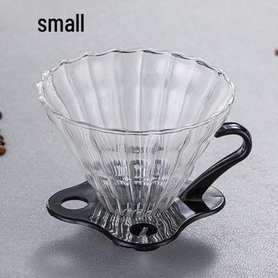 Shangqi V60 Glass Coffee Filter Funnel