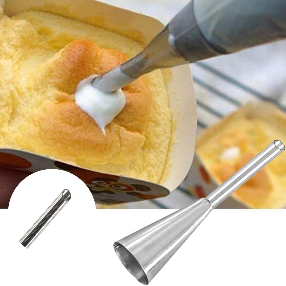 Cream Icing Piping Nozzles Stainless Steel  DIY Cake Decorating Tool For Cupcake