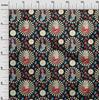 oneOone Cotton Flex Black Fabric Christmas Jesus Birth Sewing Material Print Fabric By The Yard 40 Inch