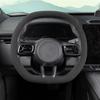 For ZEEKR 7X 2025+ Steering Wheel Cover Non-slip Black Soft All-Season Use Upgrade Interior Car Accessories 1pcs