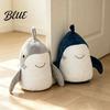 Decorative Nursery Stopper Plush Shark Door Stopper  Non-slip Weighted Interior Stop  Anti-collision Home Office Floor Fabric Doorstop