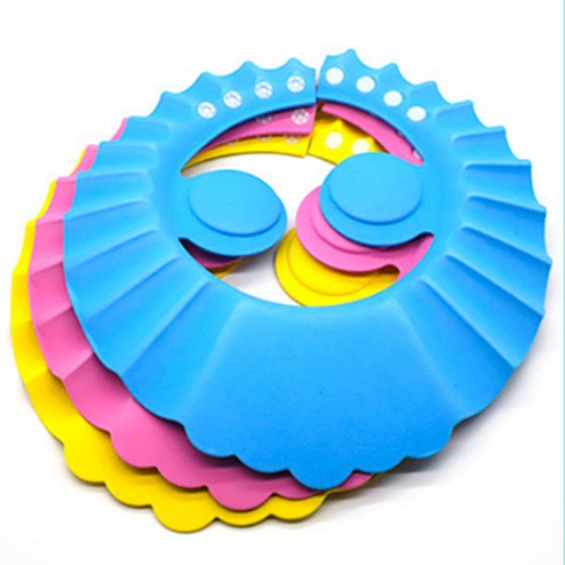 Baby Adjustable Child Ear Protection Shampoo Baby Shampoo Ear Protection Bath Cap