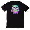 T-Shirt Owl Tawny Night Active Night Owl Motif Cotton