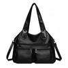 New Design Women's PU Leather Shoulder Bag Cvertible Crossbody Purse Handbags for Ladies with Zipper Pocket Fashi Tote Bags