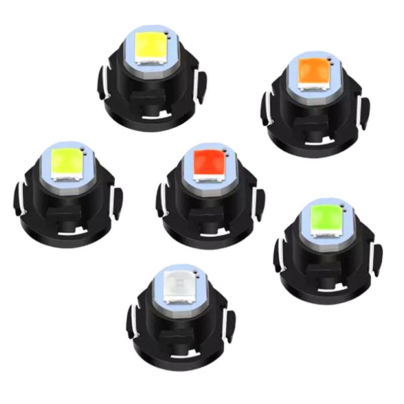 10PCS LED T3 T4.2 T4.7 Meter Bulb Trument 3528 Neo Wedge Warning Switch Radio Dashboard Indicator Panel Lamp Car Lights