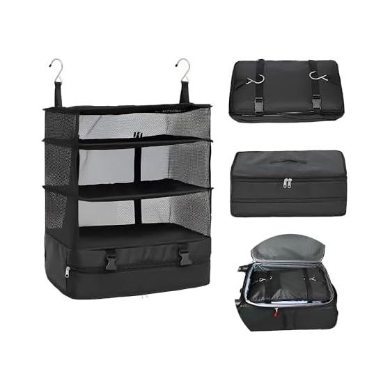 Travel Pouch Hanging Compression Bag Travel Compression Bag Travel Storage Box Compression Pouch Clothes Storage Storage Pouch Zipper Compression
