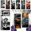 Phone Case For Samsung Galaxy S26 S25 S24 S23 S22 Ultra S20 S21 FE 5G Plus Soft Clear Cover Black White Car