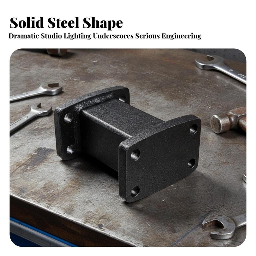 Trailer Coupler Extension Adapter High-Strength Hardware Easy Install