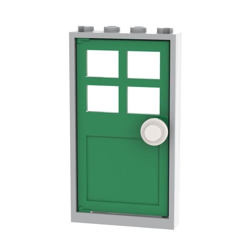 Tür Fenster Bausteine Kompatibel Große Marke Kinderspielzeug 60596 60623 6141 Frühes Lernen MOC Bildung Geschenke