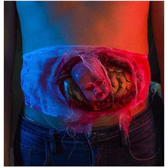 MioCloth Halloween Zombie Costume Scary Bloody Waistband Party Cosplay Haunted House Prop