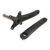 Mountain Bike Crankset Hollow Integrated Aluminum Alloy Lightweight Bike Crank Arm Set for Road