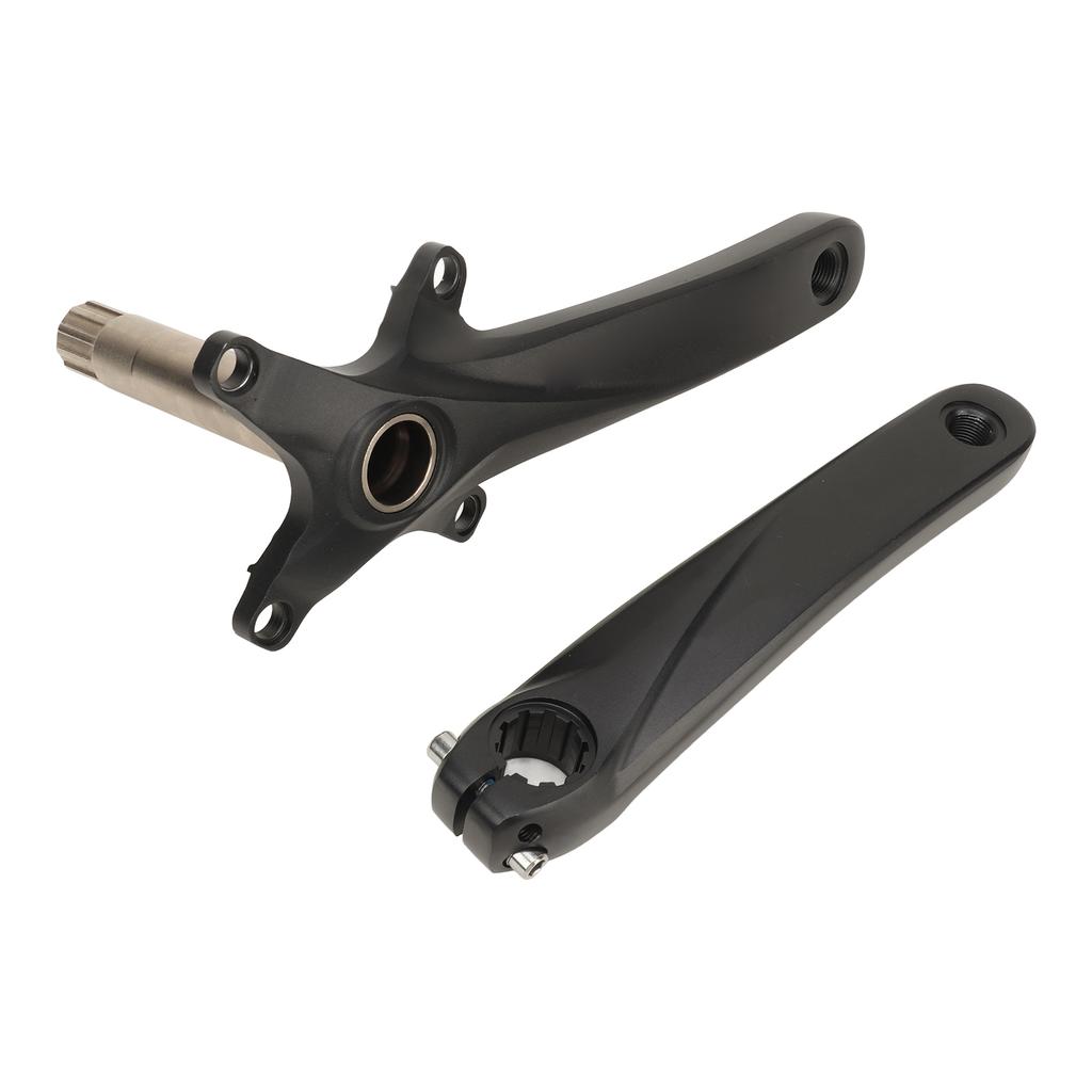 Mountain Bike Crankset Hollow Integrated Aluminum Alloy Lightweight Bike Crank Arm Set for Road