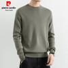 Pierre Cardin Men's Thickened Crew Neck Knit Sweater