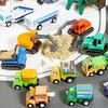 JOYIN 25-Piece Pull Back City Cars & Trucks Toy Vehicle Set for Toddlers, Boys & Girls, Kids Play Set, Ages 1 2 3 Years