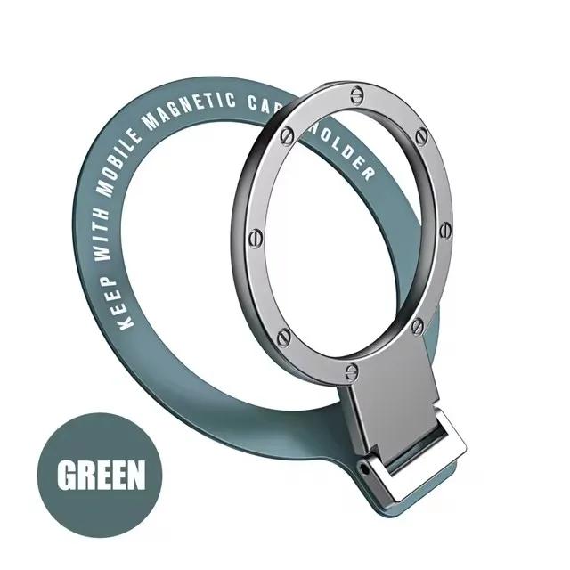 Für MagSafe Magnetischer Ringhalter Mehrwinkel Klebepaste Rack Unterstützung Magnet Fingerring Autohalterung Faltbarer Halter Griff Ständer