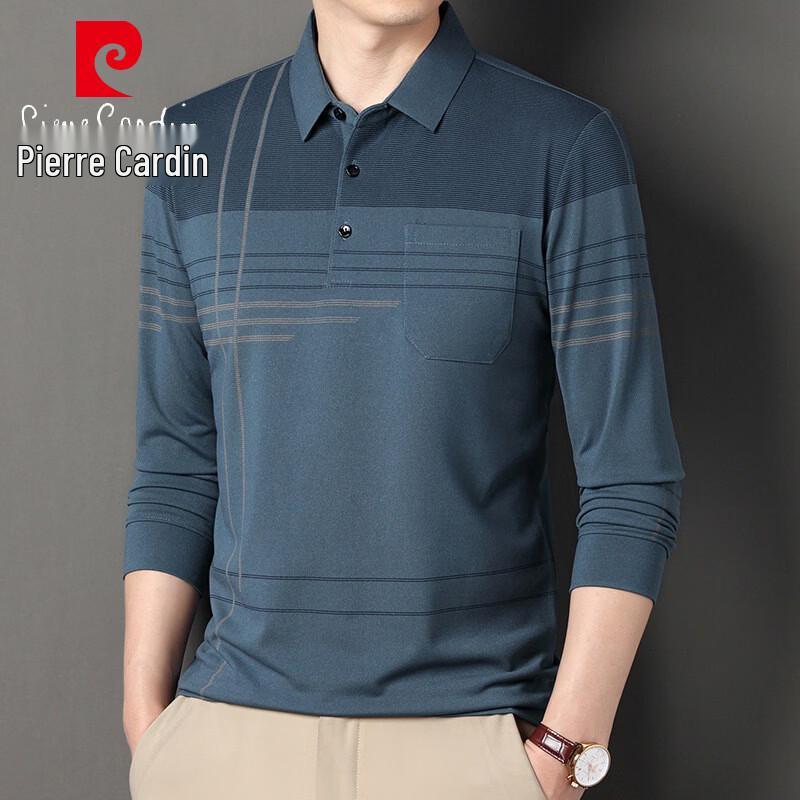 Pierre Cardin Men's Long-Sleeve Polo Shirt