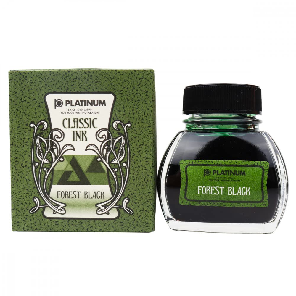

Чернила для перьевой ручки Platinum Classic 44 Forest Black INKK-2000-44