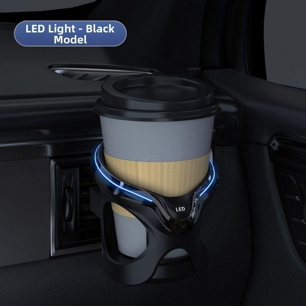 Anti-shake Led Car Cup Stand Nonslip Car Vent Drink Bracket Auto Air Vent Bottle Holder Vehicles