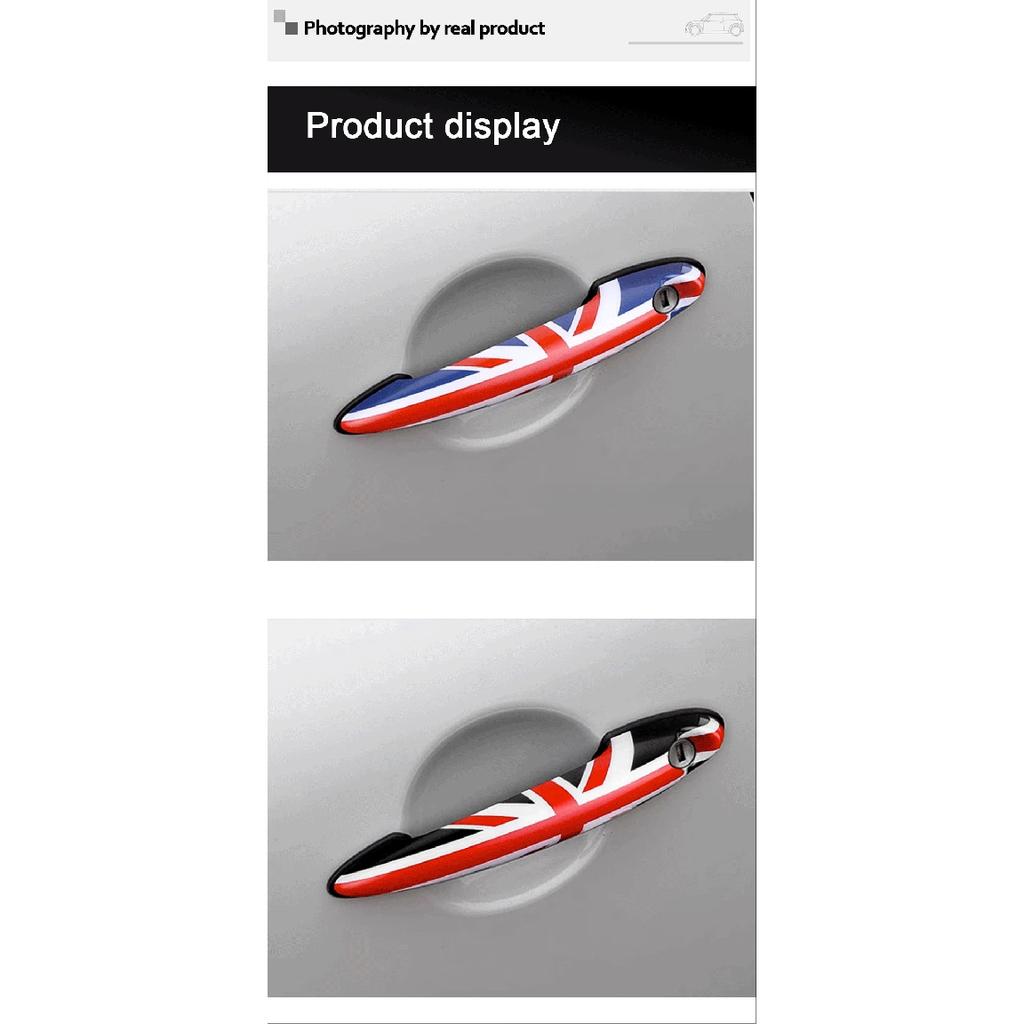 Door Handle Cover Sticker For MINI Cooper R50 R52 R53 R56 R57 R58 R59 R60 R61 2PCS/SET Car-Styling Accessories