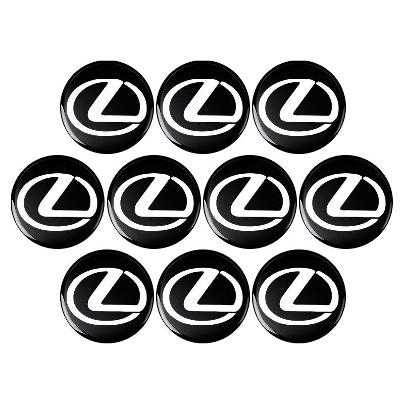 5/10/20 Pezzi Auto Alluminio 3D Emblema Guscio Chiave Telecomando Adesivi per Lexus IS IS250 IS250C IS300 IS300C IS350 IS350C F SPORT RX