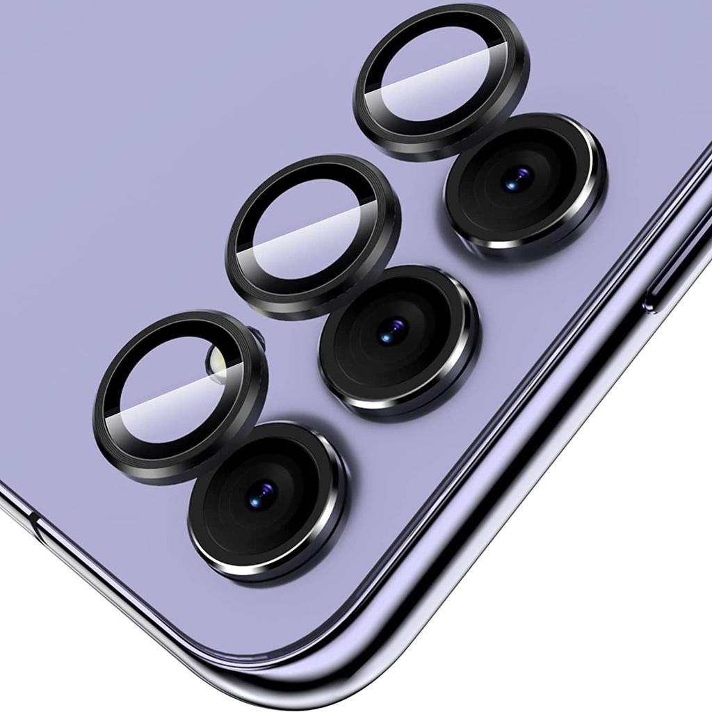 Luxury Tempered Glass Metal Camera Lens Protector for Samsung Galaxy A54 A34 A14 A24 A 54 5G S22 Plus S23 Ultra Screen Protection Film