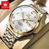 OLEVS Watches Man 9946 Original Luxury Brand Automatic Mechanical Waterproof Luminous Week Date Watches For Man Gifts Gift Box