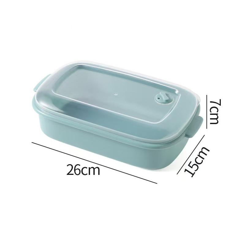 Food Storage Containers With Lid Fridge Meat Vegetable Fresh-Keeping Organizer Box For Kitchen Storage