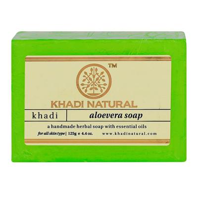 Natural Handmade Soap with Aloe Vera: To Moisturize and Restore the Skin (125 G), Aloevera Soap Handmade