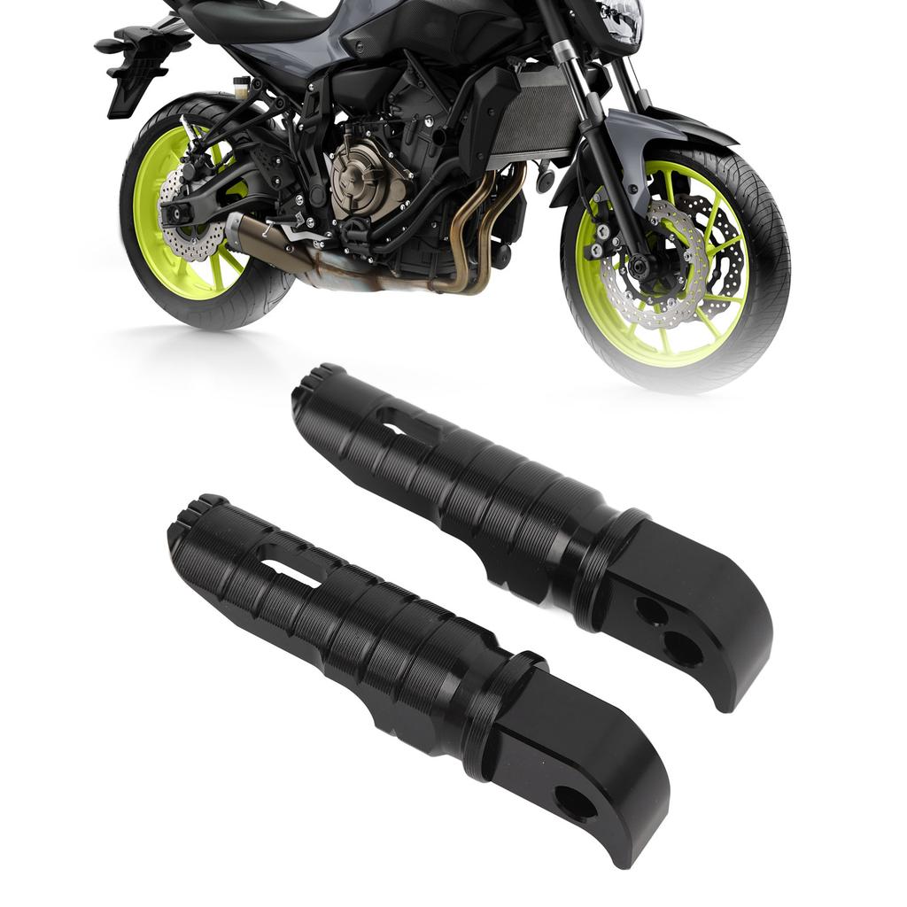 Motorcycle Rear Passenger Footrest T6063 Aluminum Alloy Anodizing Rear Foot Pegs for YZF R7 MT-07 MT-09 XSR 700