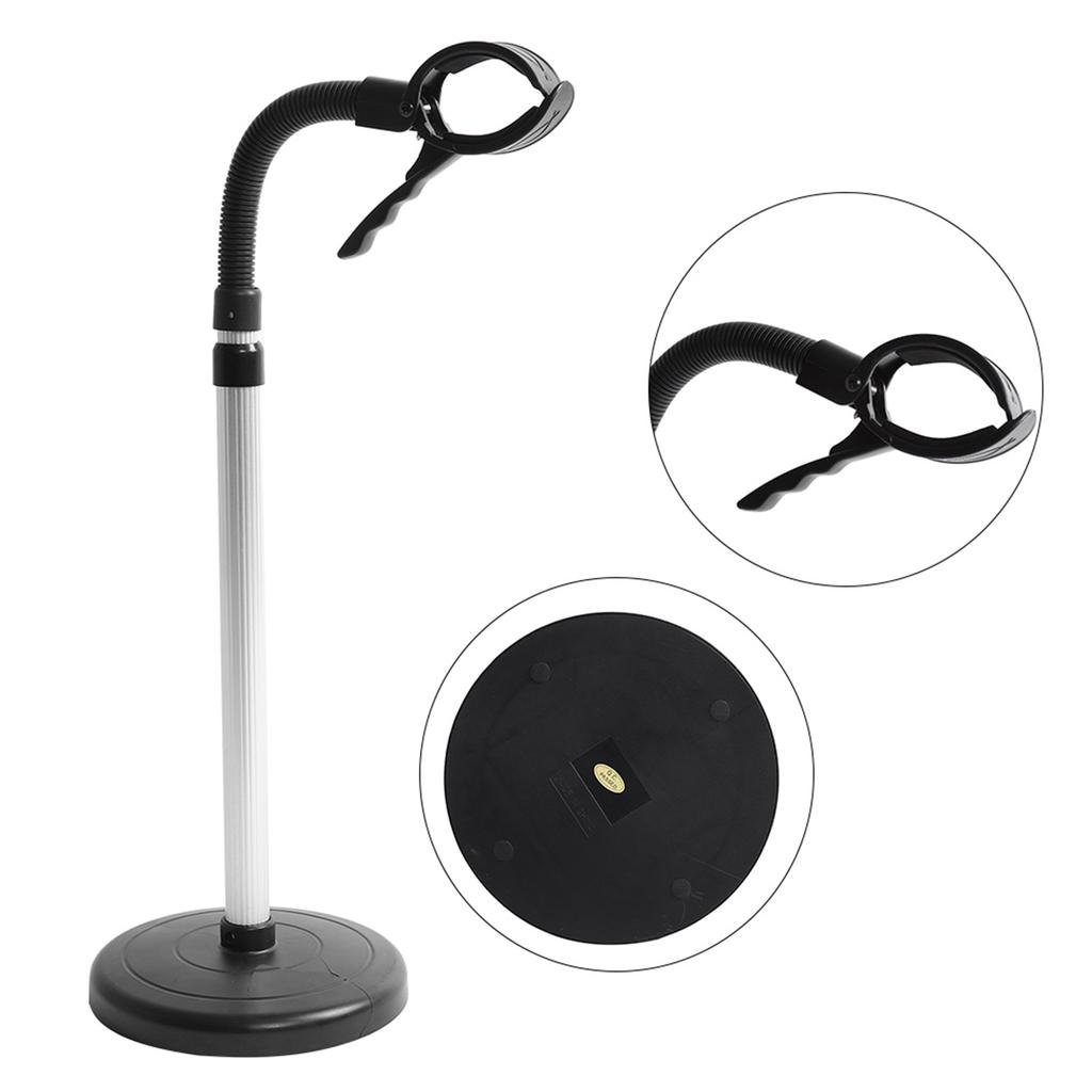 Adjustable Hair Dryer Holder Wall Mount Blow Dryer Bracket Removable Sucking Cup Stand