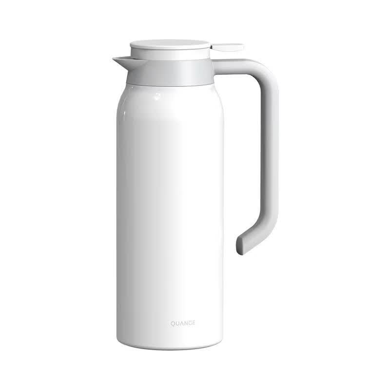 QUANGE Large Capacity Stainless Steel Thermos with Thermometer