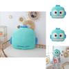 Cuscino Peluche Sanrio Hangyodon con Design Ricamato per Arredo Salotto e Camera da Letto