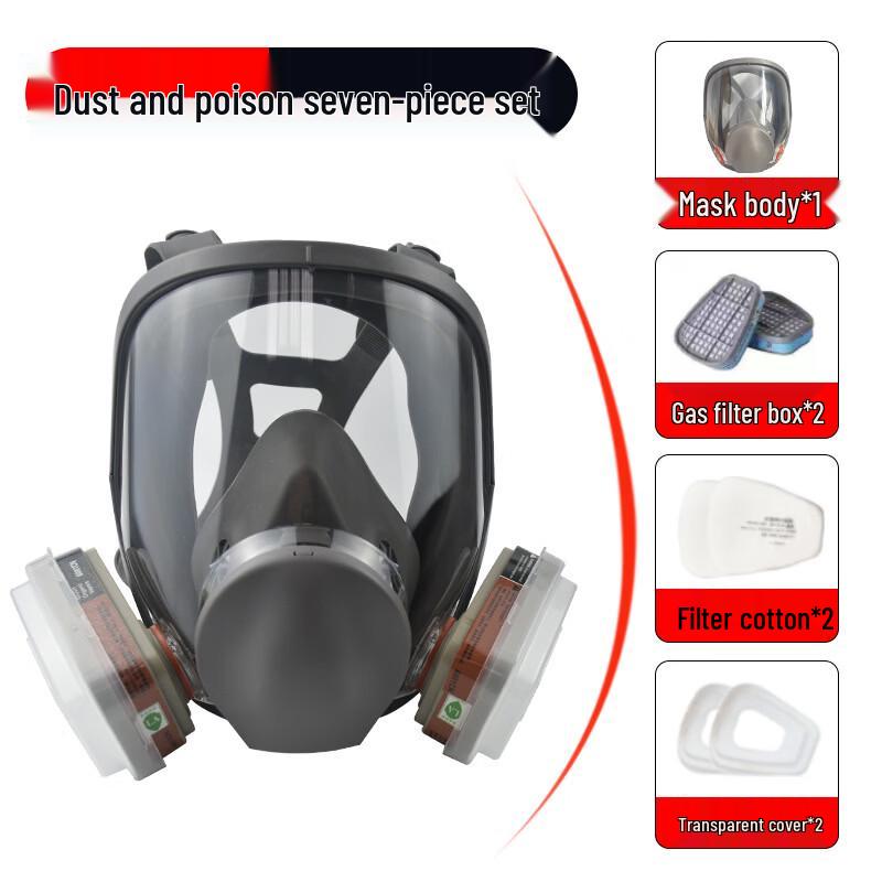 Lieve 6800 Full Face Respirator Mask Kit 6800 Full Face Mask